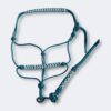 Licol éthologique personnalisable en paracorde tressage Fishtail Elodog