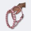 Harnais mini chien en paracorde tressage Snake Belly Elodog