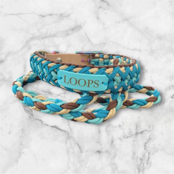 Photoroom_20250615_150226 Collier pour chien en paracorde tressage Luna's Fly Trap Elodog