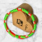 Collier anti parasitaire naturel pour chien avec perles EM Elodog