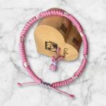 Collier AROKA rose pastel
